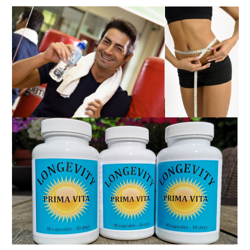slank fitter meer energie met Prima Vita Longevity capsules